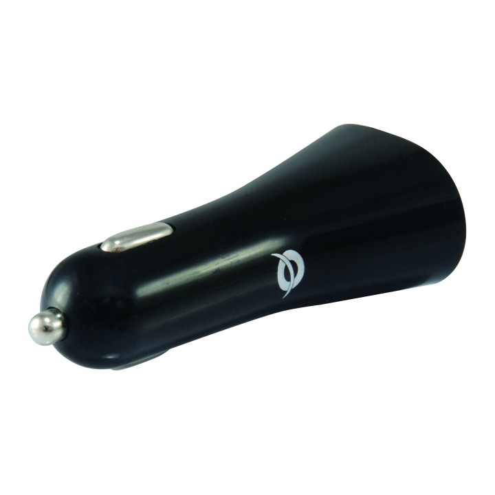 Cargador CONCEPTRONIC Coche 2xUSB 2.0 Negro (CUSBCAR4A)