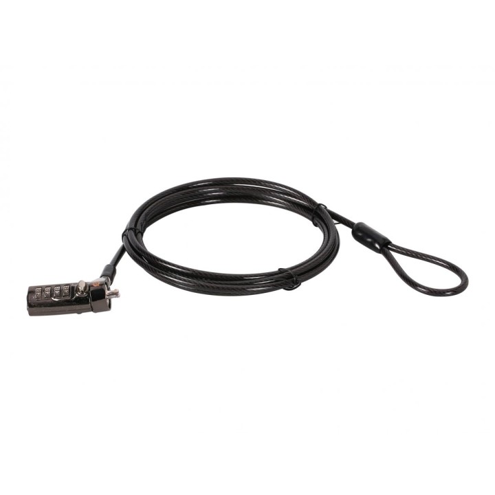 Cable Seguridad CONCEPTRONIC 4 Dígitos (CUSTODIO01BN)