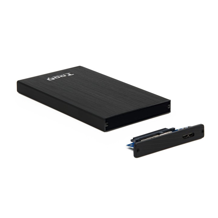 Caja TooQ HDD 2.5" SATA USB 3.0 Negra (TQE-2527B)
