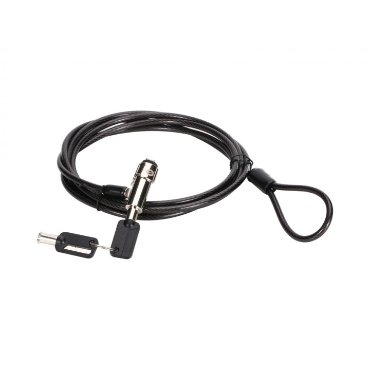 Cable Seguridad CONCEPTRONIC con Llave (CUSTODIO02BN)
