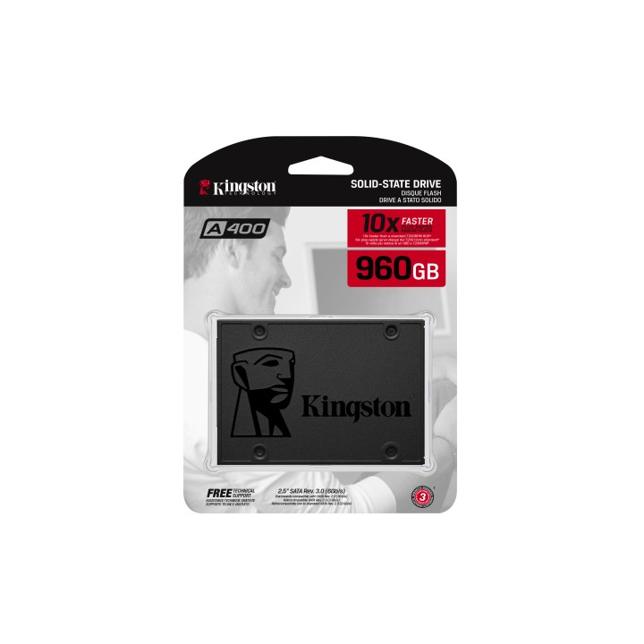 SSD Kingston A400 2.5" 960Gb SATA3 TLC (SA400S37/960G)