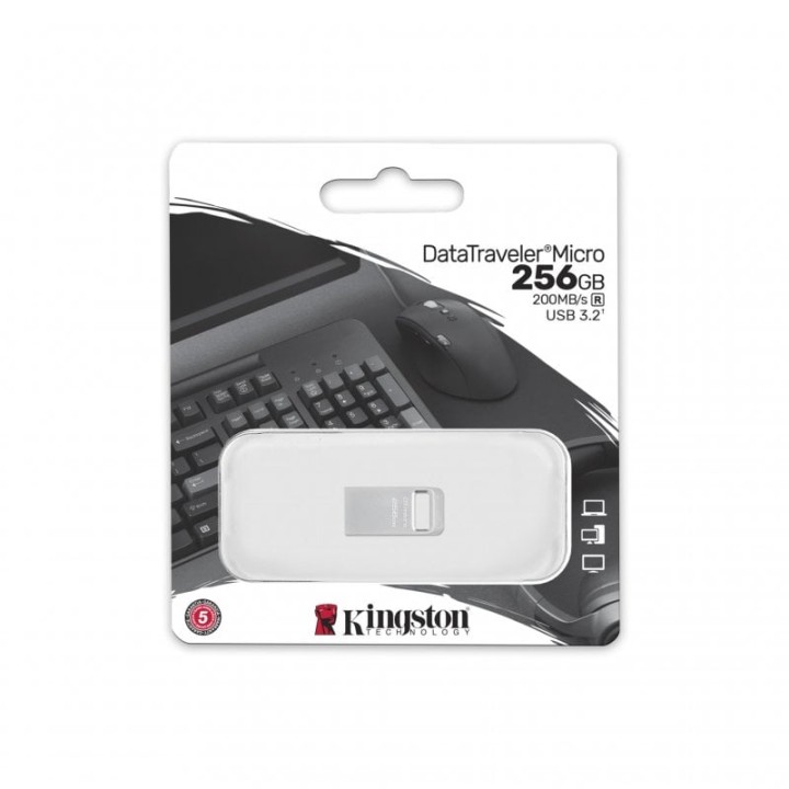 Kingston DataTraveler Micro 256GB USB 3.2 Metal