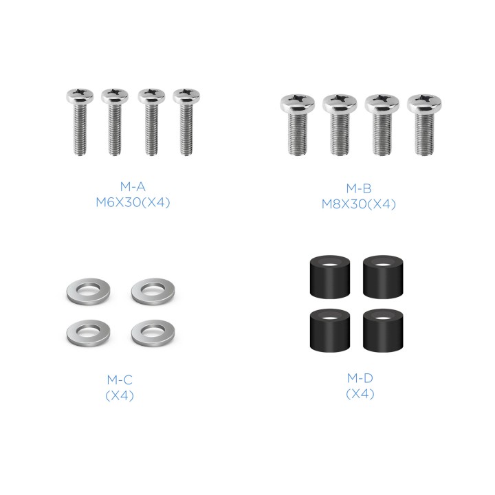 Soporte de Pared TOOQ Fijo 32"-55" Máx 40Kg (LP4255T-B)