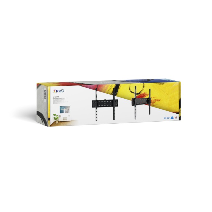 Soporte de Pared TOOQ Fijo 32"-55" Máx 40Kg (LP4255T-B)