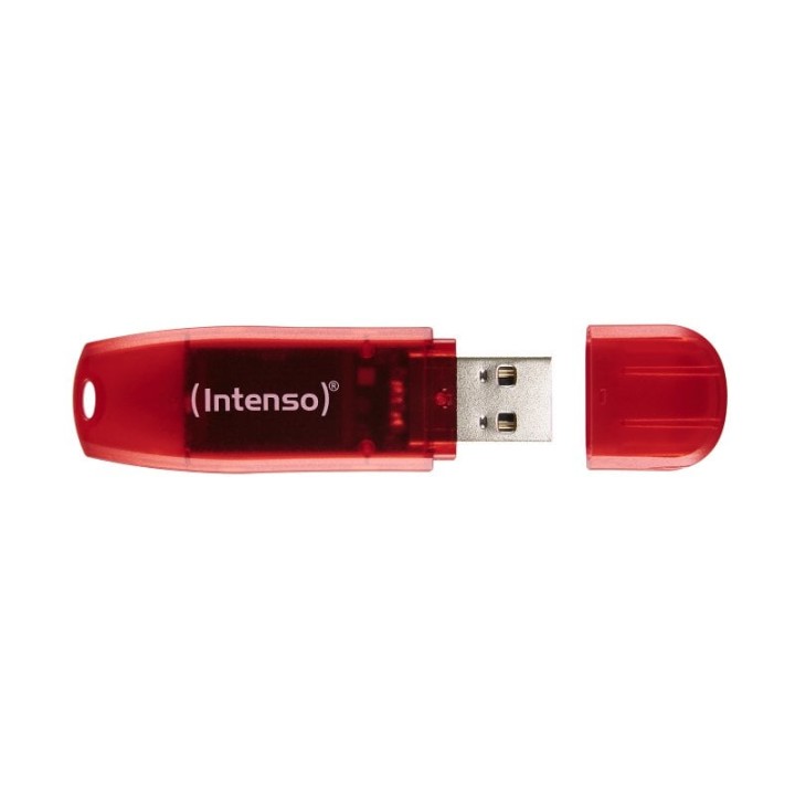 Intenso Rainbow Line 128GB USB 2.0 Rojo