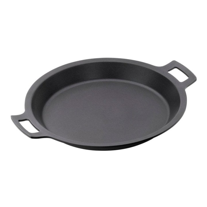BRA Efficient Paellera Antiadherente con Asas 32cm Aluminio Fundido