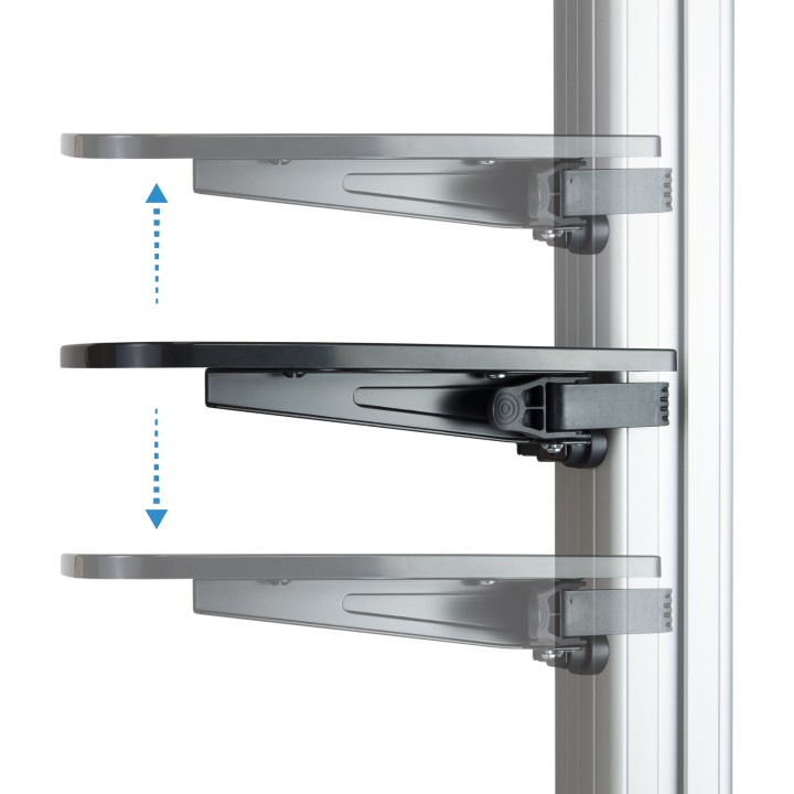 Soporte Suelo TOOQ 37"-70" Inclina Ruedas (FS1870M-B)