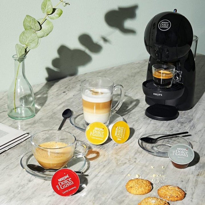Krups Piccolo XS Cafetera Dolce Gusto Negro/Gris