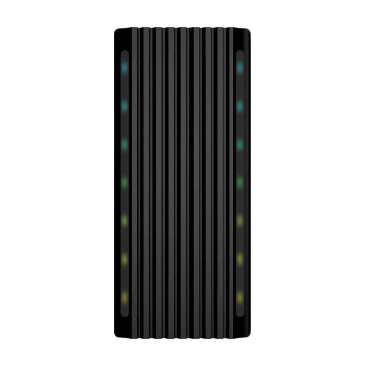 Aisens ASM2-RGB012B Caja Externa para Disco SSD M.2 SATA/NVMe USB-C