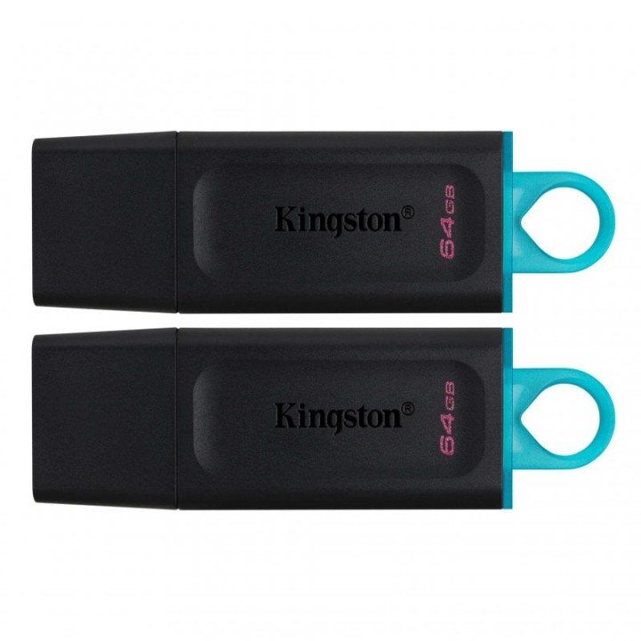 Kingsto DataTraveler Exodia 64GB USB 3.2 Pack 2 Unidades