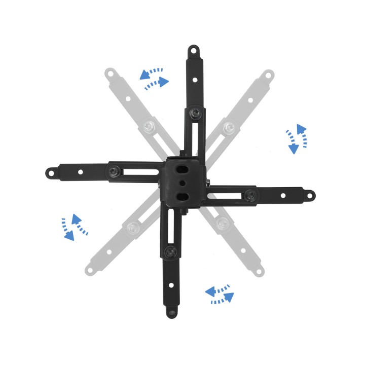 Soporte de Techo TooQ Proyector 20Kg Negro (PJ2012T-B)