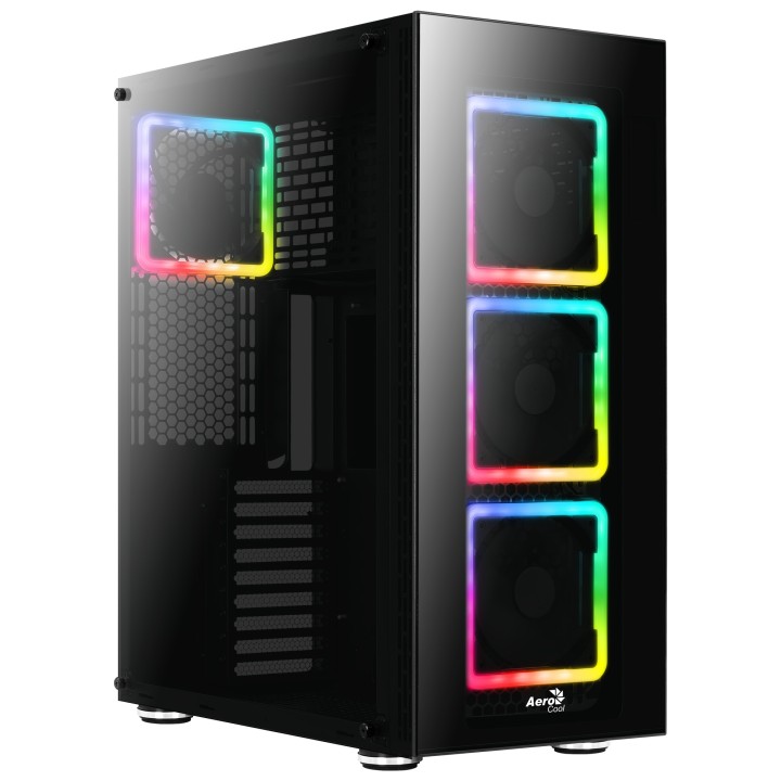 Caja Gaming AEROCOOL Full Tower RGB ATX Negra (TorPro)