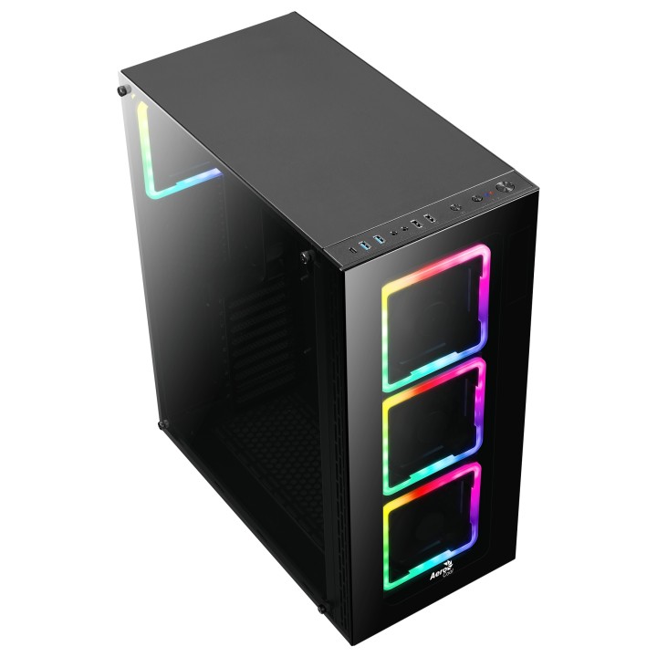 Caja Gaming AEROCOOL Full Tower RGB ATX Negra (TorPro)