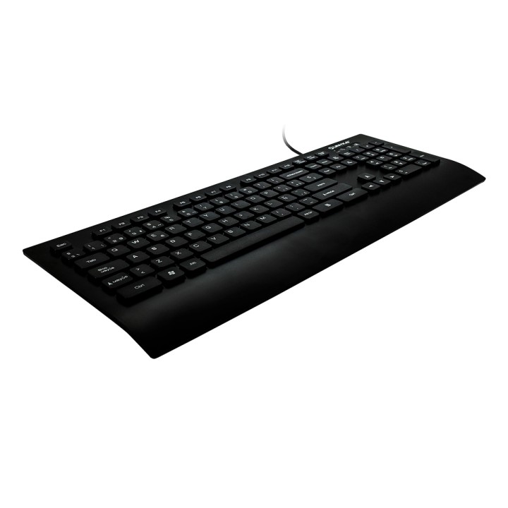 Teclado UNYKA WAVE KB10 Slim USB Negro (50543)