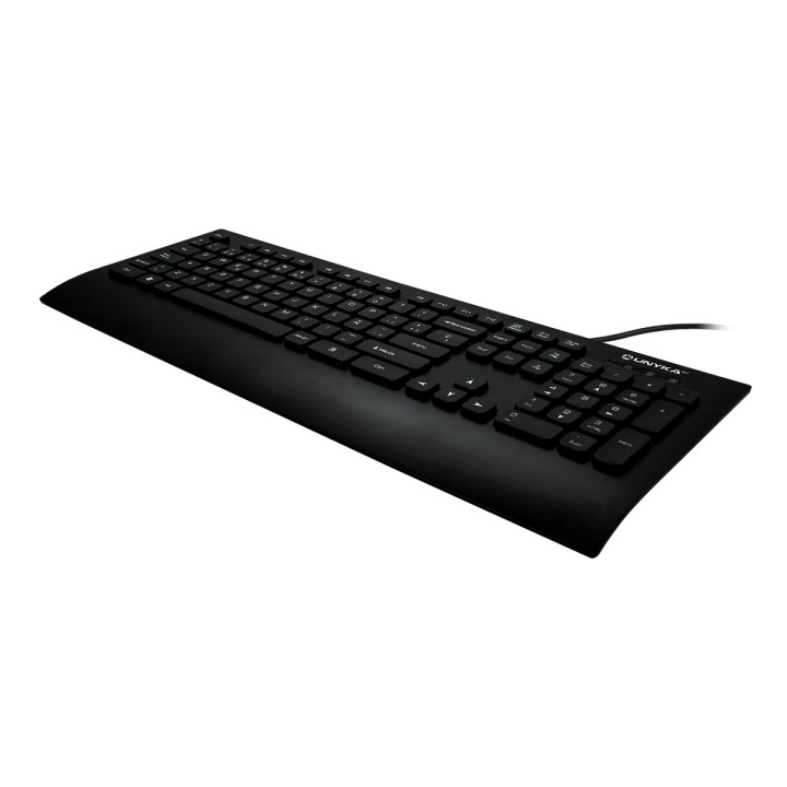 Teclado UNYKA WAVE KB10 Slim USB Negro (50543)
