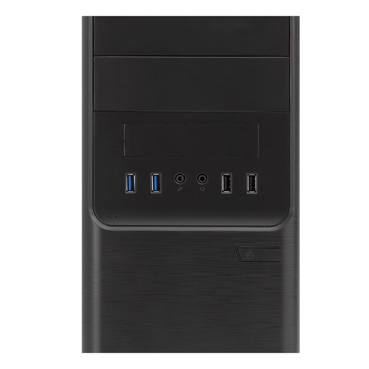 Caja UNYKA Dark Shadow 500W USB2/3 mATX Negra (52082)