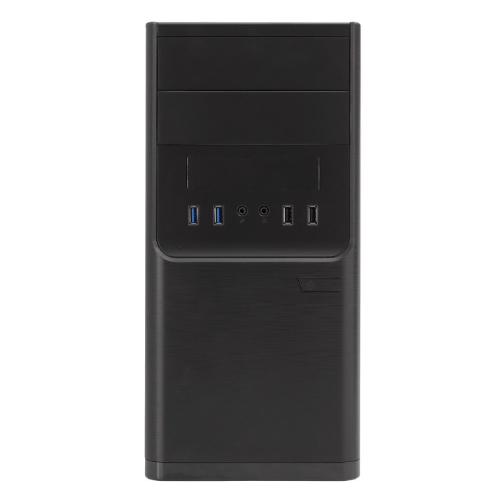Caja UNYKA Dark Shadow 500W USB2/3 mATX Negra (52082)