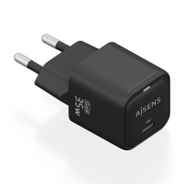 Cargador Pared AISENS 1xUSB-C 35W (ASCH-35W1P023-BK)