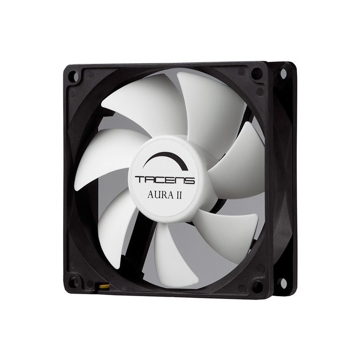 Ventilador TACENS 90mm Negro/Blanco (AURAII9)