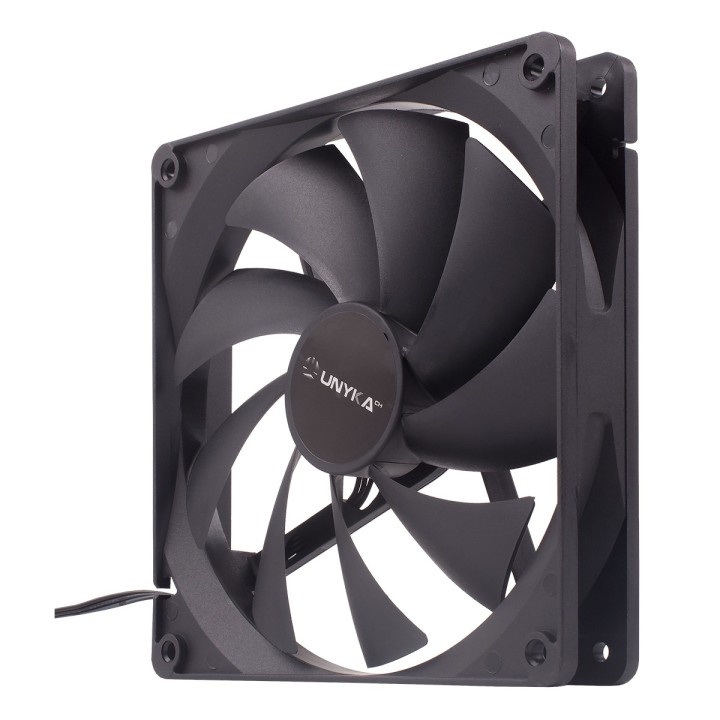 Ventilador UNYKA 140mm Negro (51790)