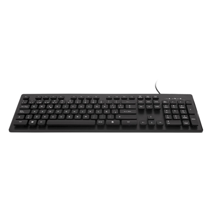 Teclado UNYKA KB901 USB Negro (50541)