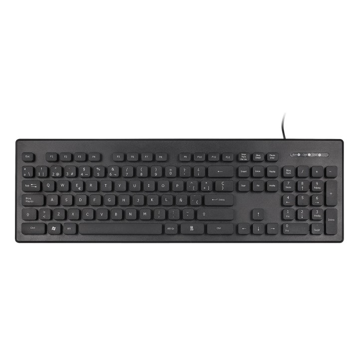 Teclado UNYKA KB901 USB Negro (50541)
