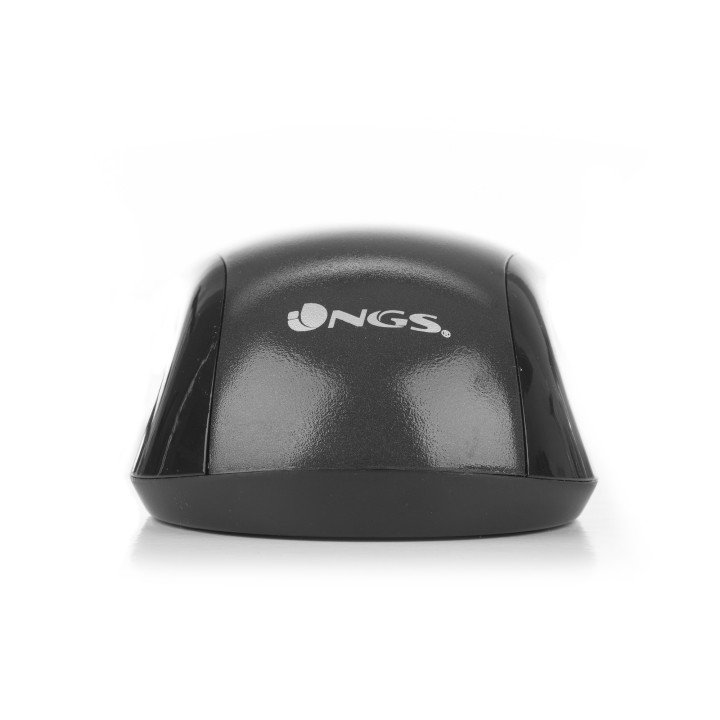 Ratón NGS Óptico USB-A 800dpi Negro (MIST)