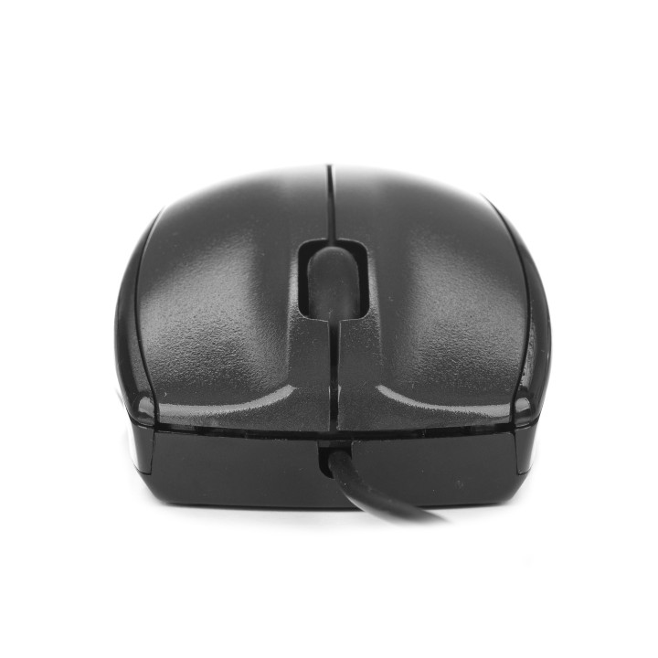 Ratón NGS Óptico USB-A 800dpi Negro (MIST)