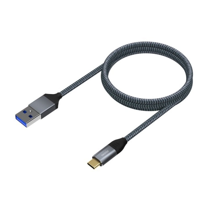 Aisens Cable USB 3.1 a USB-C Macho/Macho 1m Gris