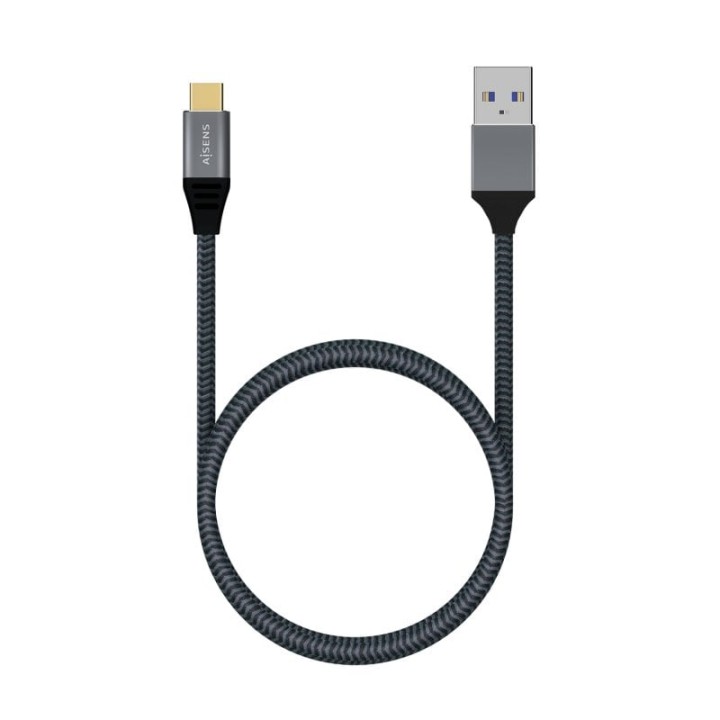 Aisens Cable USB 3.1 a USB-C Macho/Macho 1.5m Gris