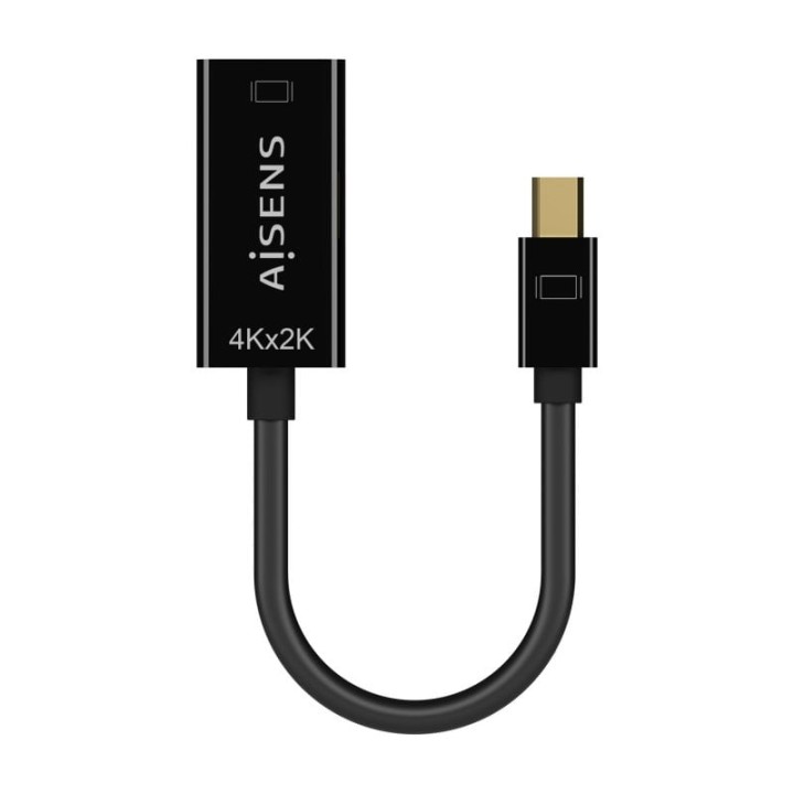 Aisens A125-0643 Cable Conversor Mini DisplayPort Macho a HDMI Hembra 15cm