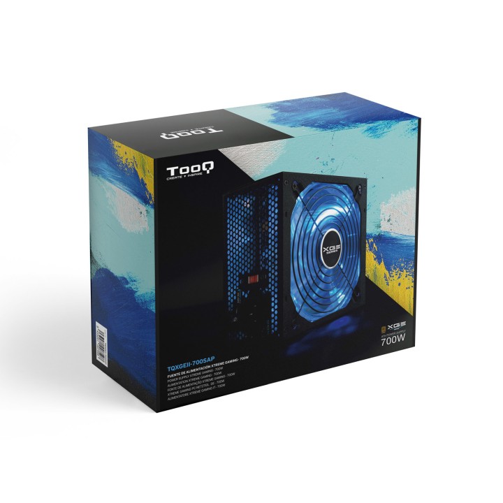 Fuente Gaming TooQ 700W ATX 80+ Bronze (TQXGEII-700SAP)