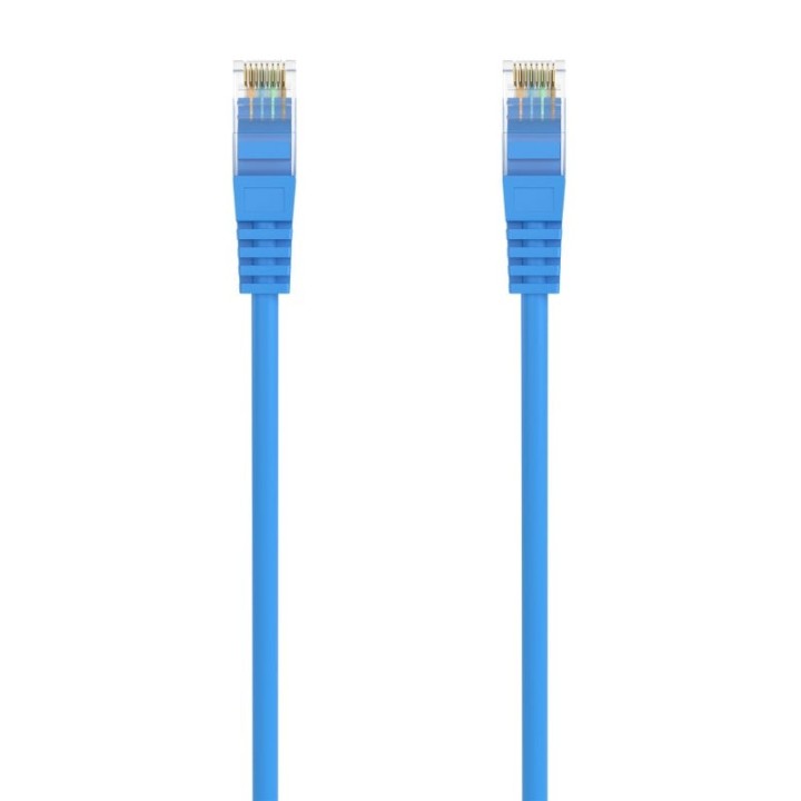 Aisens A145-0573 Cable de Red RJ45 UTP Cat 6A 1m Azul