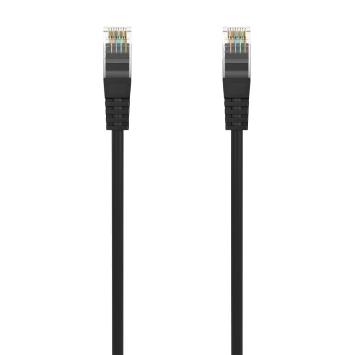 Aisens A145-0586 Cable de Red RJ45 UTP Cat 6A 50cm Negro