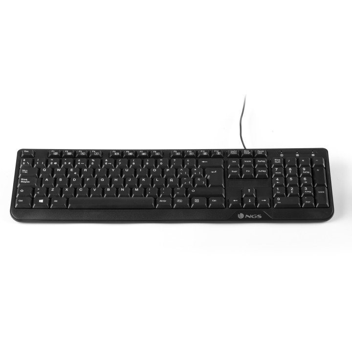 T+Ratón NGS Multimedia USB 1000dpi Negro (COCOA KIT)