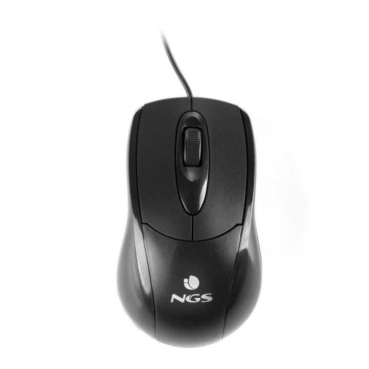 T+Ratón NGS Multimedia USB 1000dpi Negro (COCOA KIT)