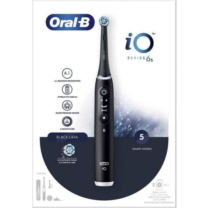 Oral-B iO 6 S Cepillo Eléctrico Negro