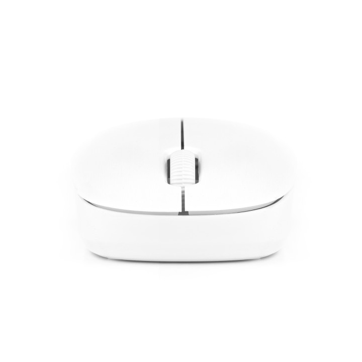 Ratón NGS Óptico Wireless RF 1200dpi Blanco (FOG WHITE)