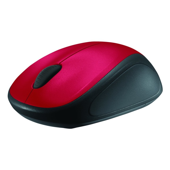 Ratón LOGITECH M235 Wireless Notebook Rojo (910-002496)