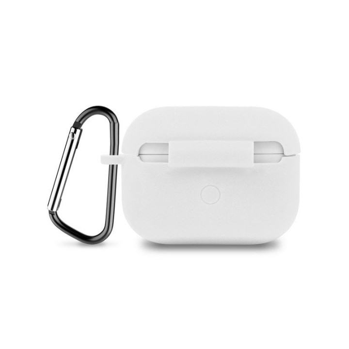 PcCom Essential Funda Protectora para Airpods Pro Blanca