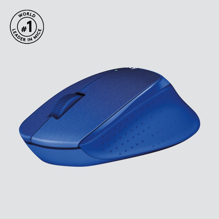 Ratón LOGITECH M330 Silent RF Azul (910-004910)