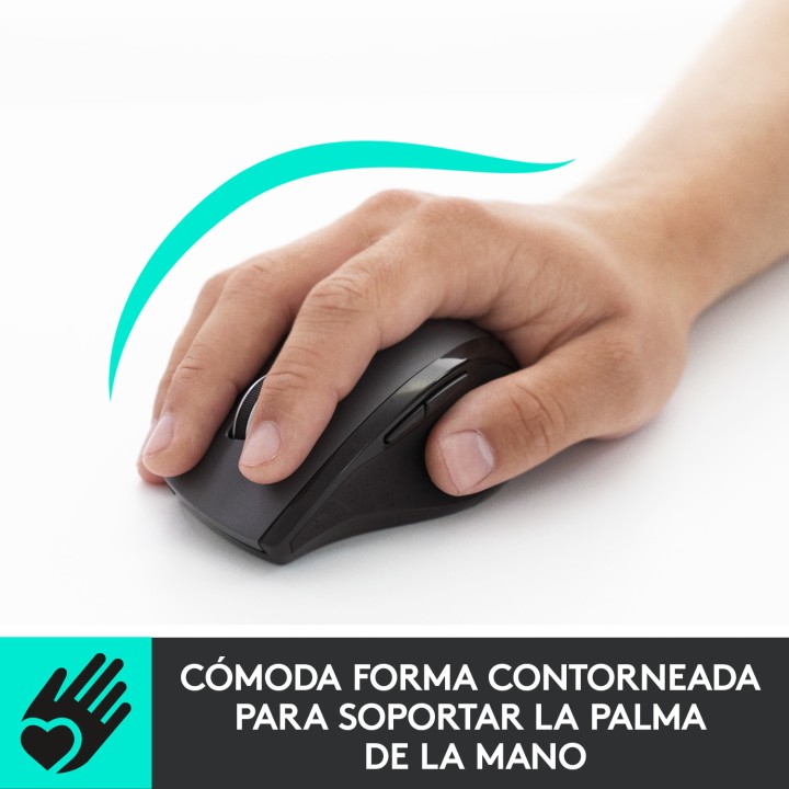 Ratón LOGITECH M705 Marathon Wireless Gris (910-001949)