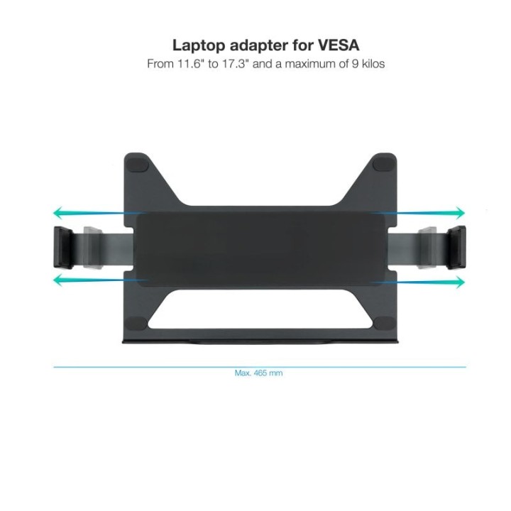 TooQ TQLH1117-B Soporte para Portátil hasta 17.3"