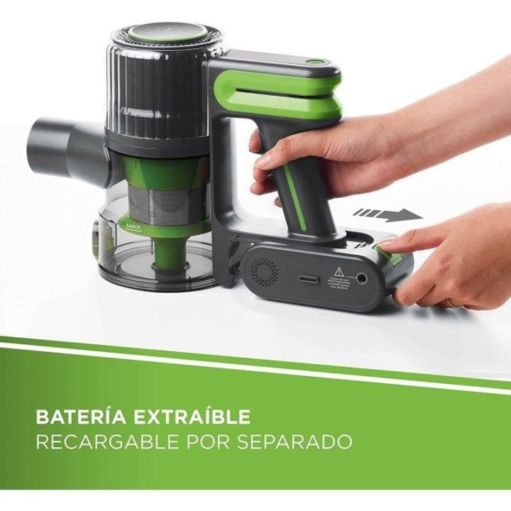 Polti Forzaspira D-Power SR500 Aspirador Escoba 250W