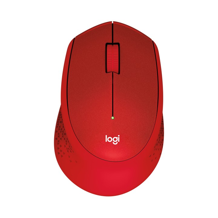 Ratón LOGITECH M330 Silent RF 1000dpi Rojo (910-004911)