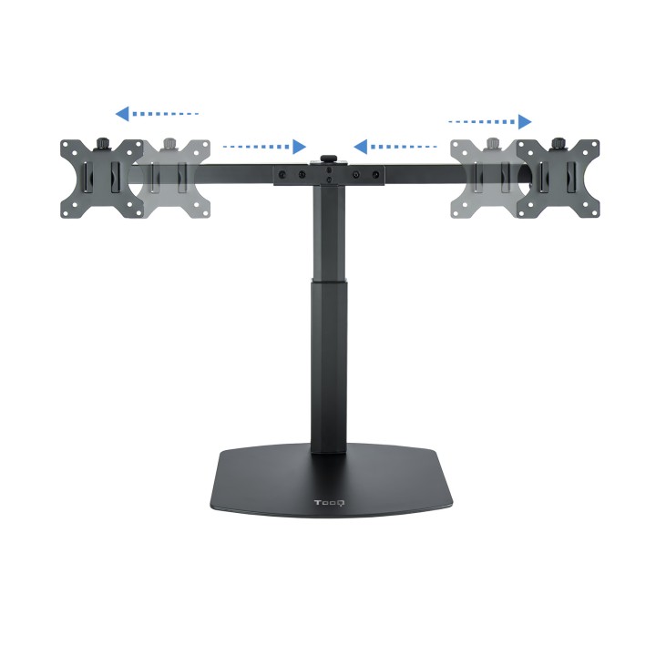 Soporte Mesa TooQ 17"-27" Gira/Inclina 6Kg (DB1727TN-B)