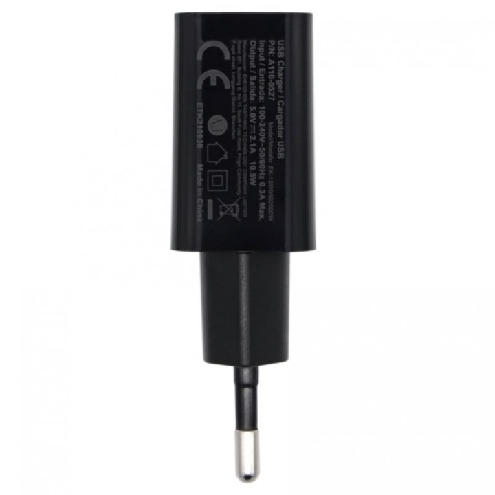 Aisens A110-0527 Cargador de Pared USB 10W Negro