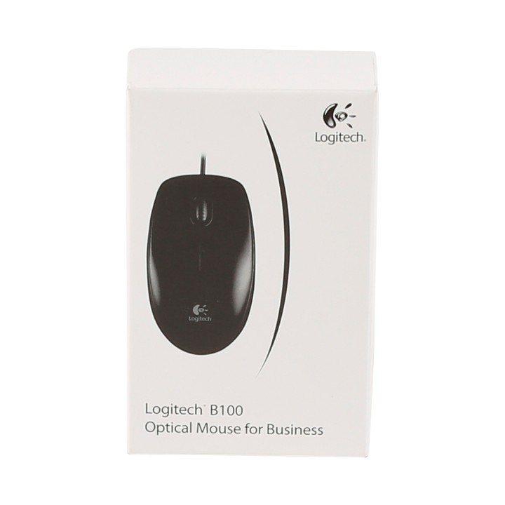 Ratón LOGITECH Optical B100 USB OEM Negro (910-003357)