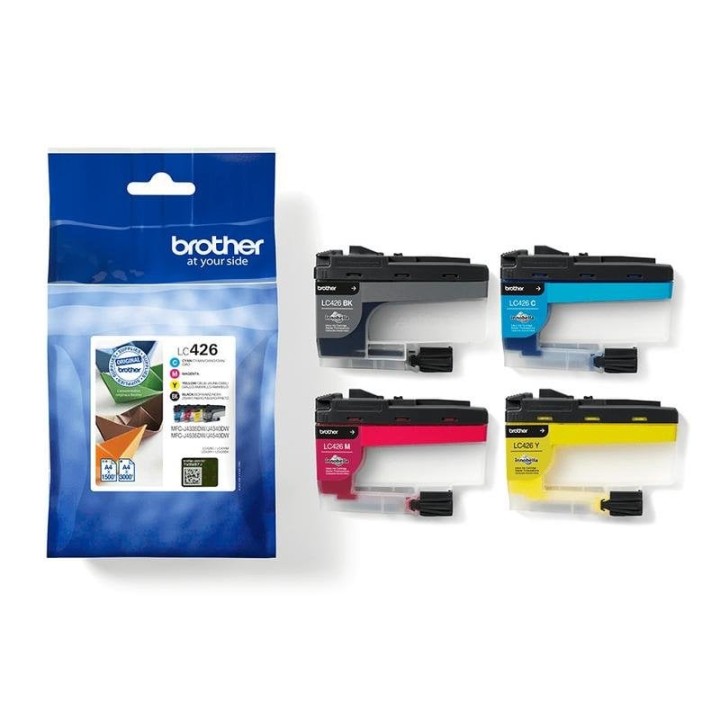 Cartuchos de Tinta Original Brother LC426VAL MultiPack Negro/Cian/Magenta/Amarillo