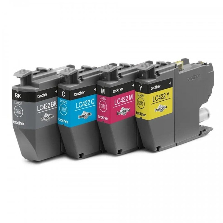 Cartuchos de Tinta Original Brother LC422VAL MultiPack Negro/Cian/Magenta/Amarillo